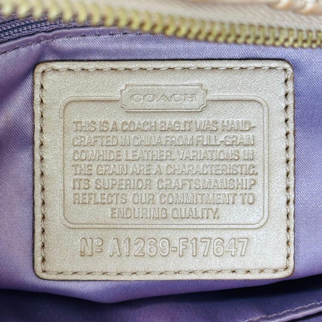 Y2K COACH Ashley Satchel 2WAY Bag 16