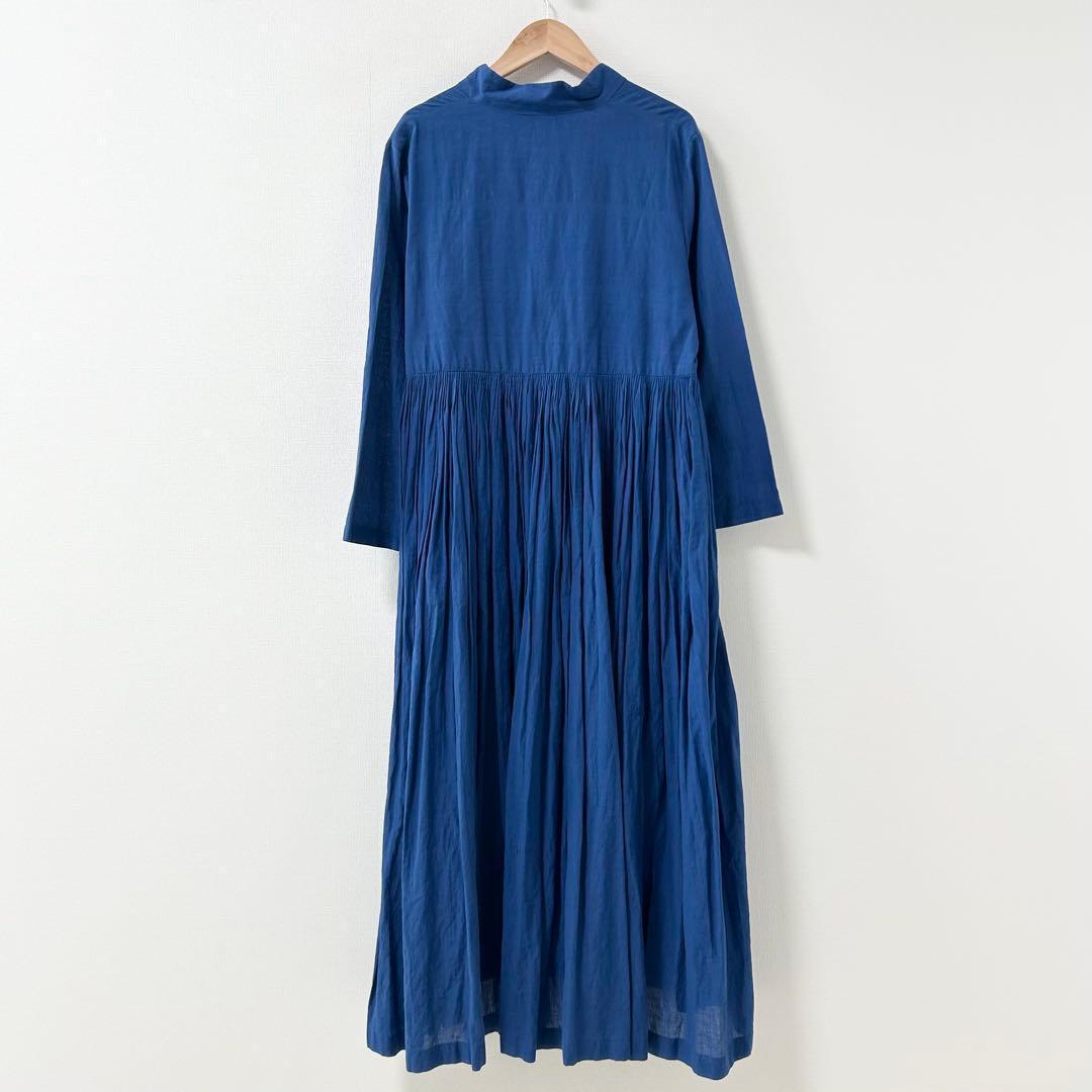 HOUSE OF LOTUS カディコットンギャザードレス　ブルー　S 2