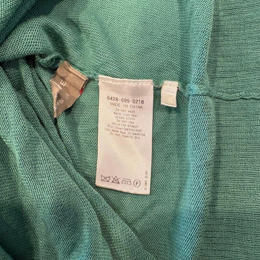 A day in the life 長袖カーディガン ドルマン 緑 グリーン 7