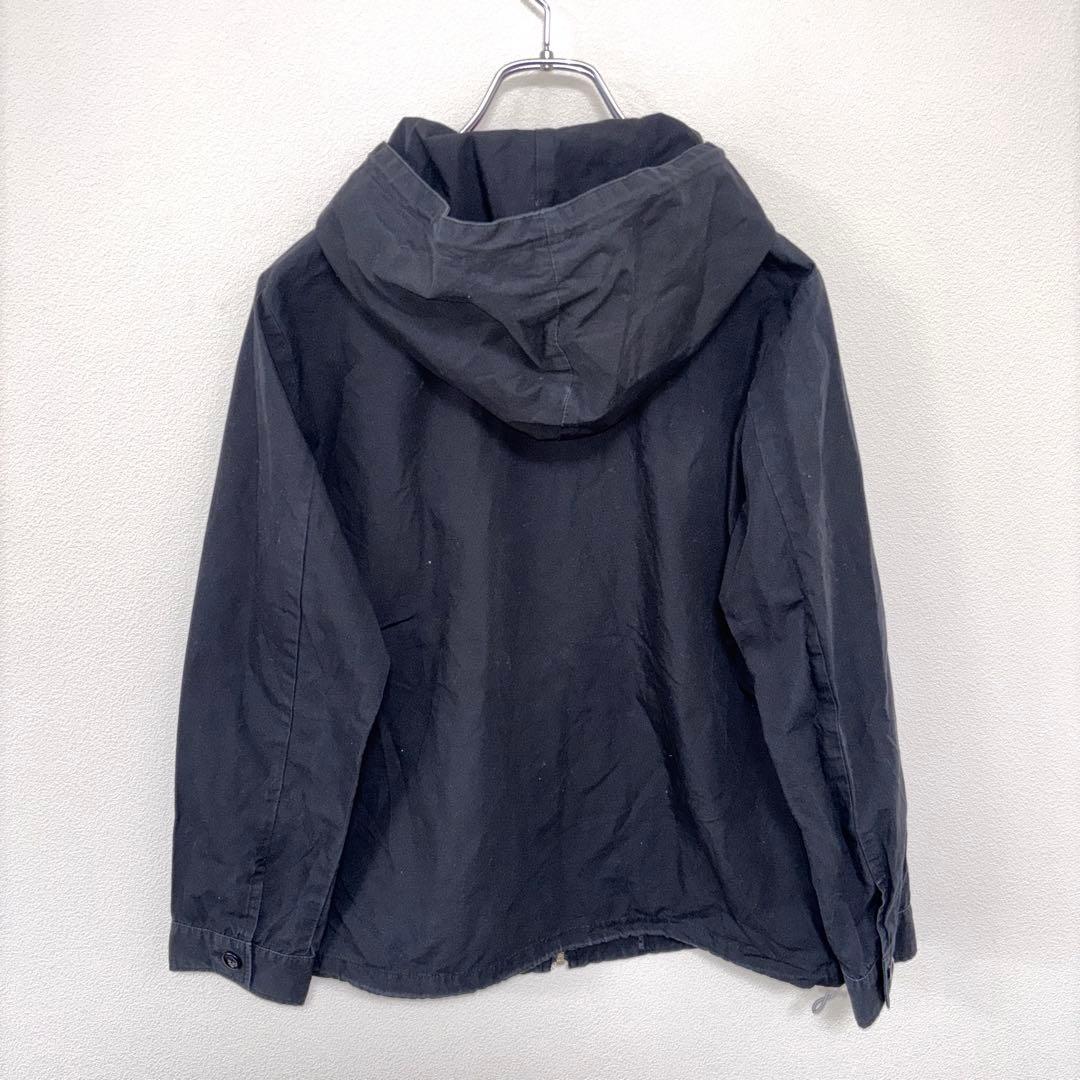 COLZA フード付きマウンテンジップパーカー L ブラックd703 12