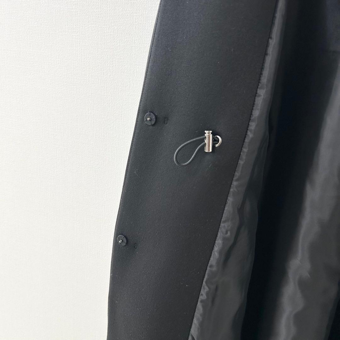 BEARDSLEY ビアズリー　ダンボールギャザーコート　ブラック 5