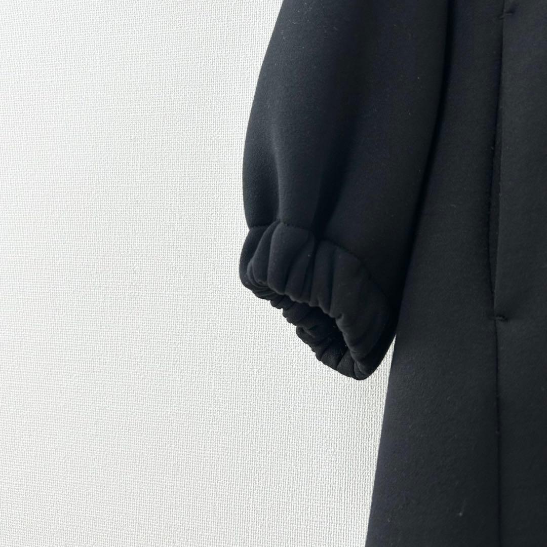 BEARDSLEY ビアズリー　ダンボールギャザーコート　ブラック 6