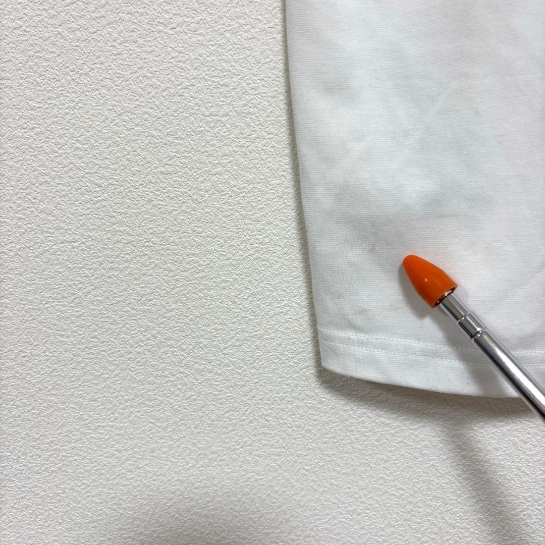 adidasホワイト Tシャツ L半袖ロゴトレーニングウェアd652 15