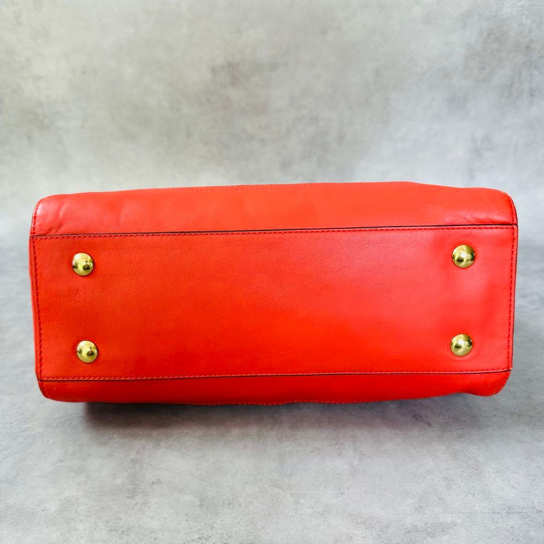 Y2K COACH Ashley RED Leather Handbag 7