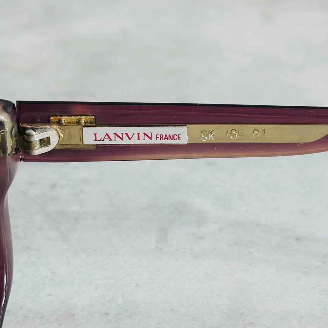 LANVIN ロゴ ヴィンテージ サングラス 8