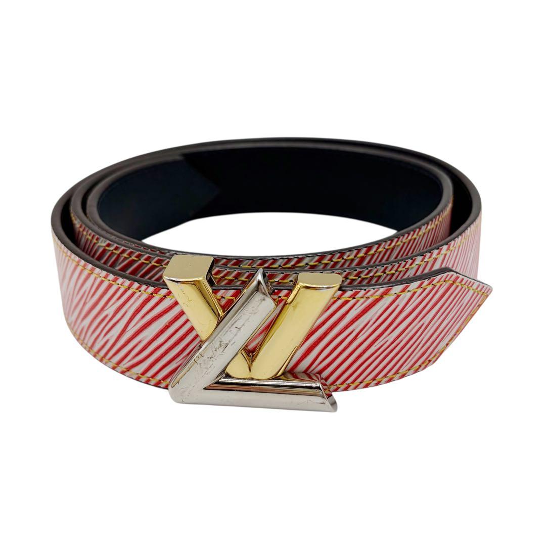 ⭐️良品⭐️ ルイヴィトン ベルト エピ サンチュール ツイスト LV 2