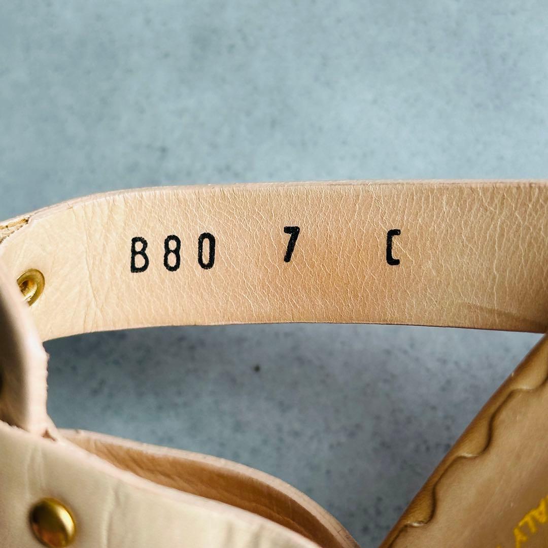 Salvatore Ferragamo ヴァラ　3連　レザー　ミュール　サンダル 11