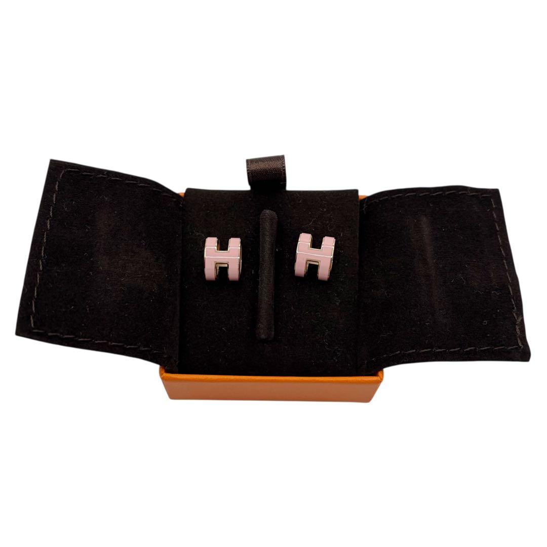 ⭐️美品⭐️ エルメス ポップアッシュ ピアス ピンク × ゴールド 8