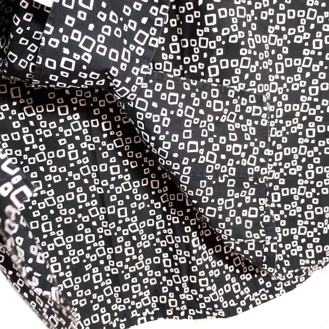 パタゴニア リミテッドエディション 幾何学模様 アロハシャツ L 希少 4