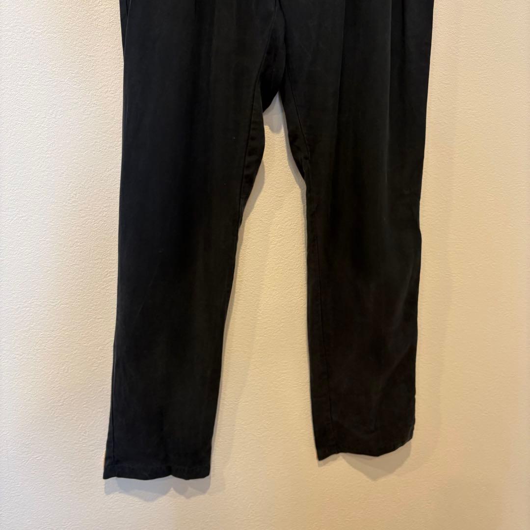 シンプリシテェ スラックス テーパード 黒 ブラック　M カジュアル　無地 3