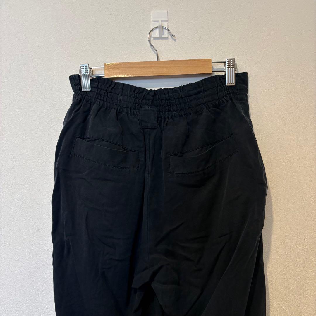 シンプリシテェ スラックス テーパード 黒 ブラック　M カジュアル　無地 5