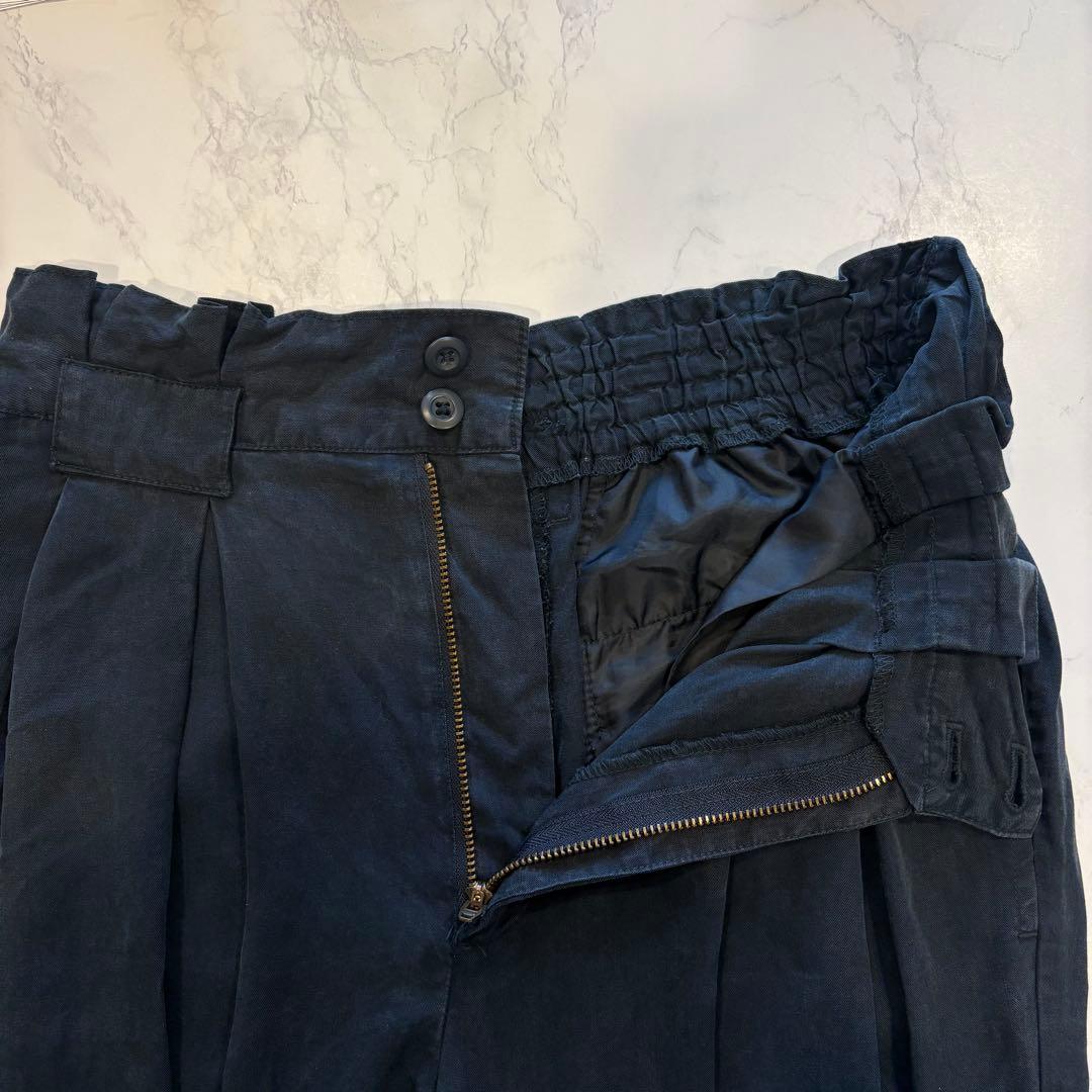 シンプリシテェ スラックス テーパード 黒 ブラック　M カジュアル　無地 6