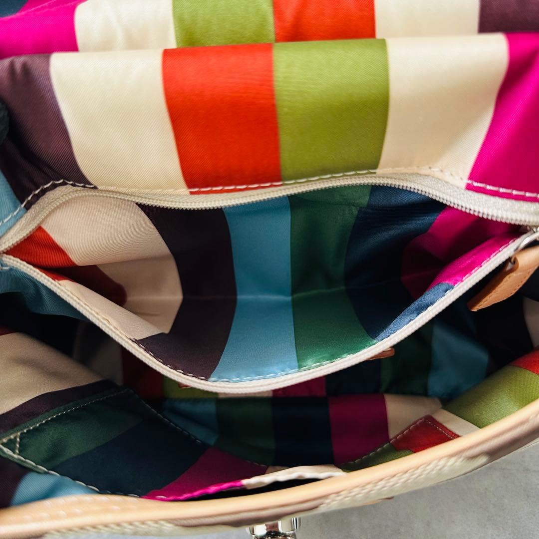 Y2K COACH Willis Signature Turn Lock bag 12