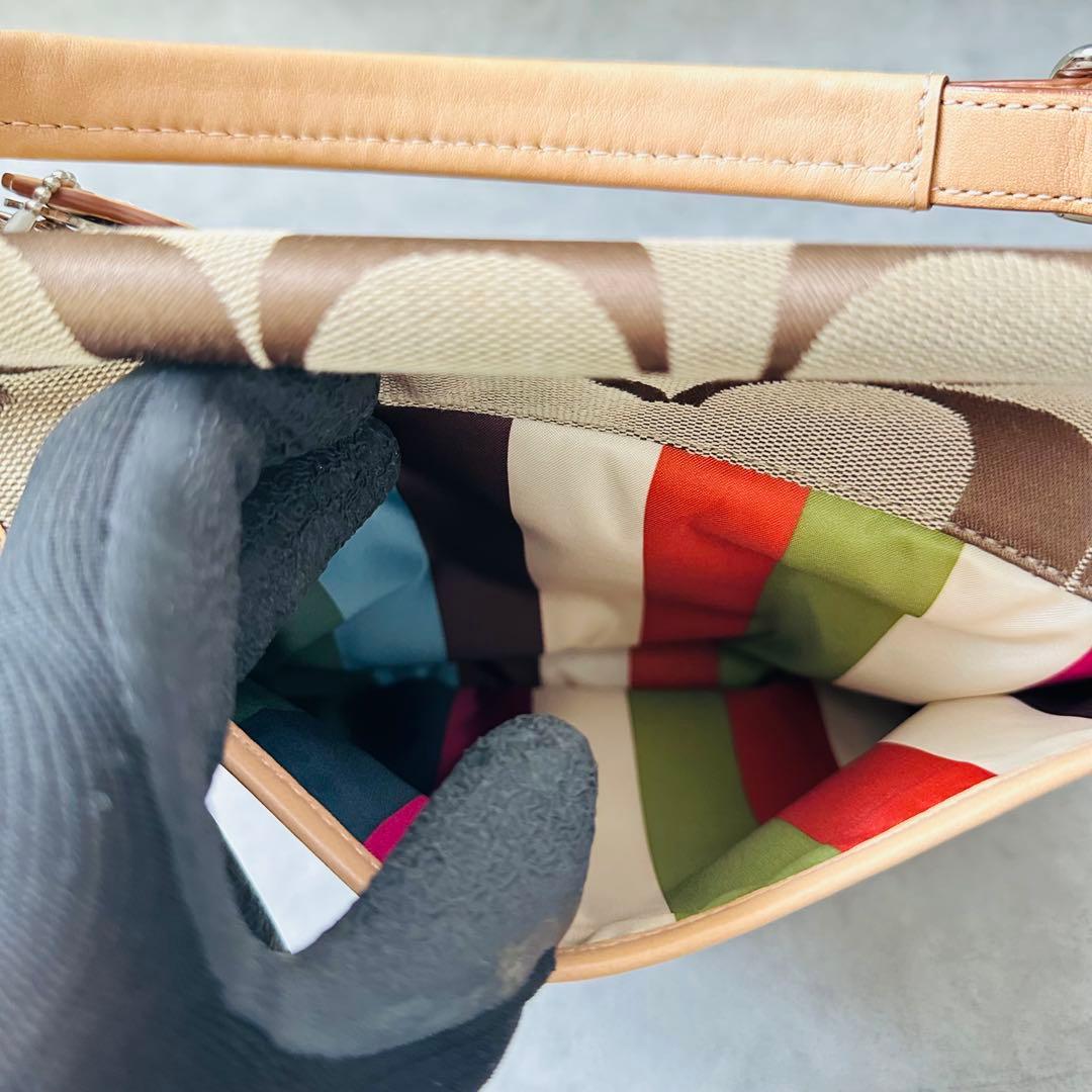 Y2K COACH Willis Signature Turn Lock bag 13