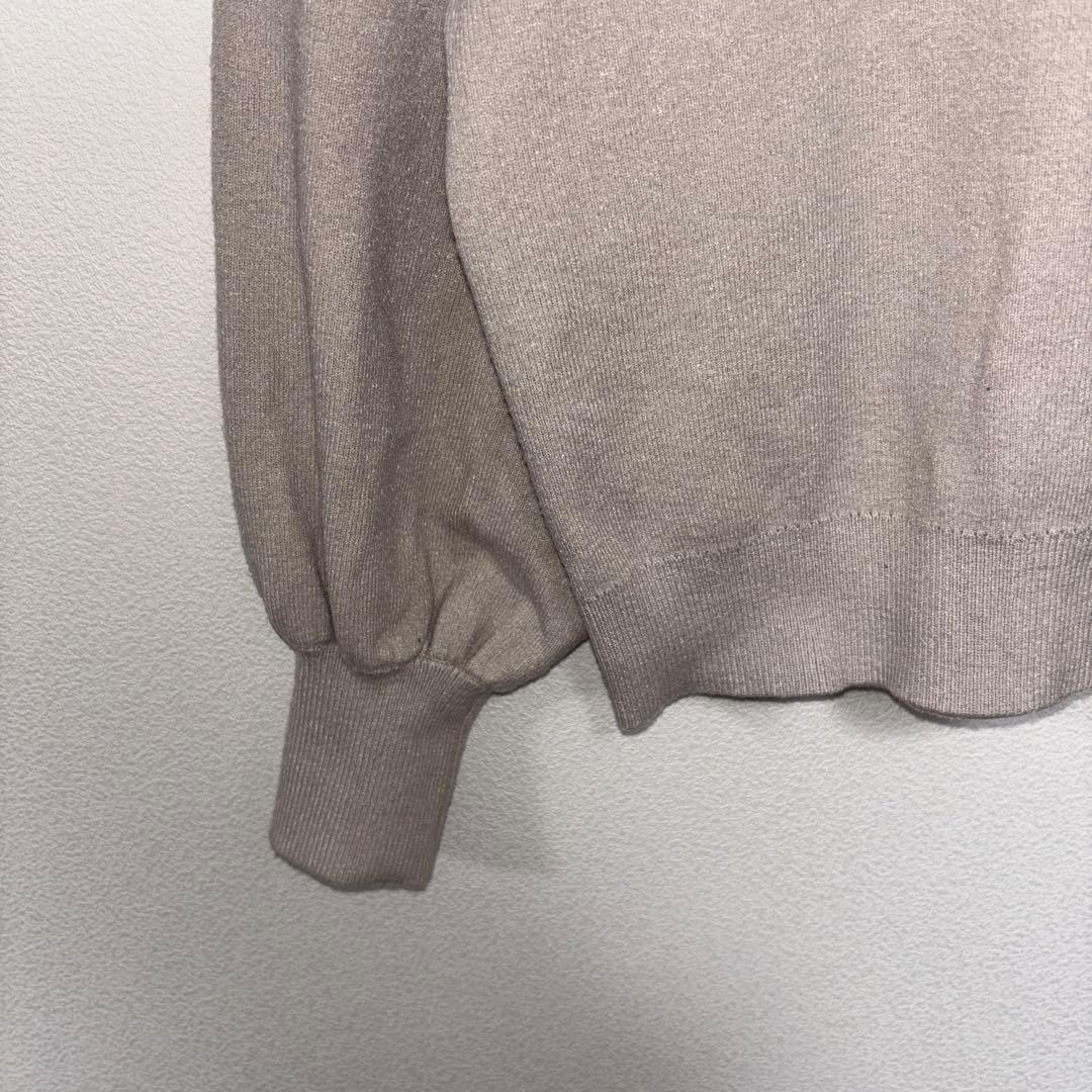 LOWRYS FARM バルーンスリーブニット セーター F d667 6