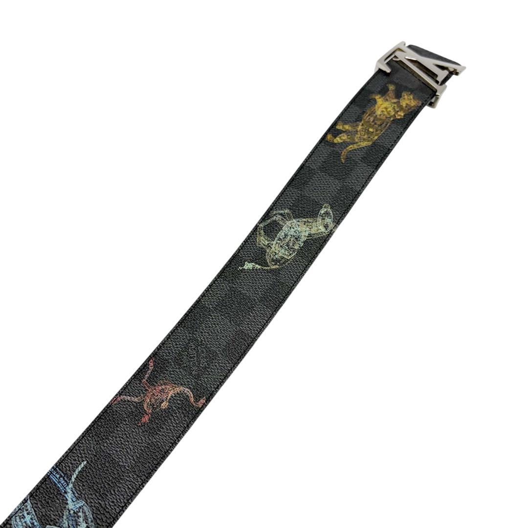 ⭐️美品⭐️ ルイヴィトン ベルト サンチュールLV ダミエグラフィット 4