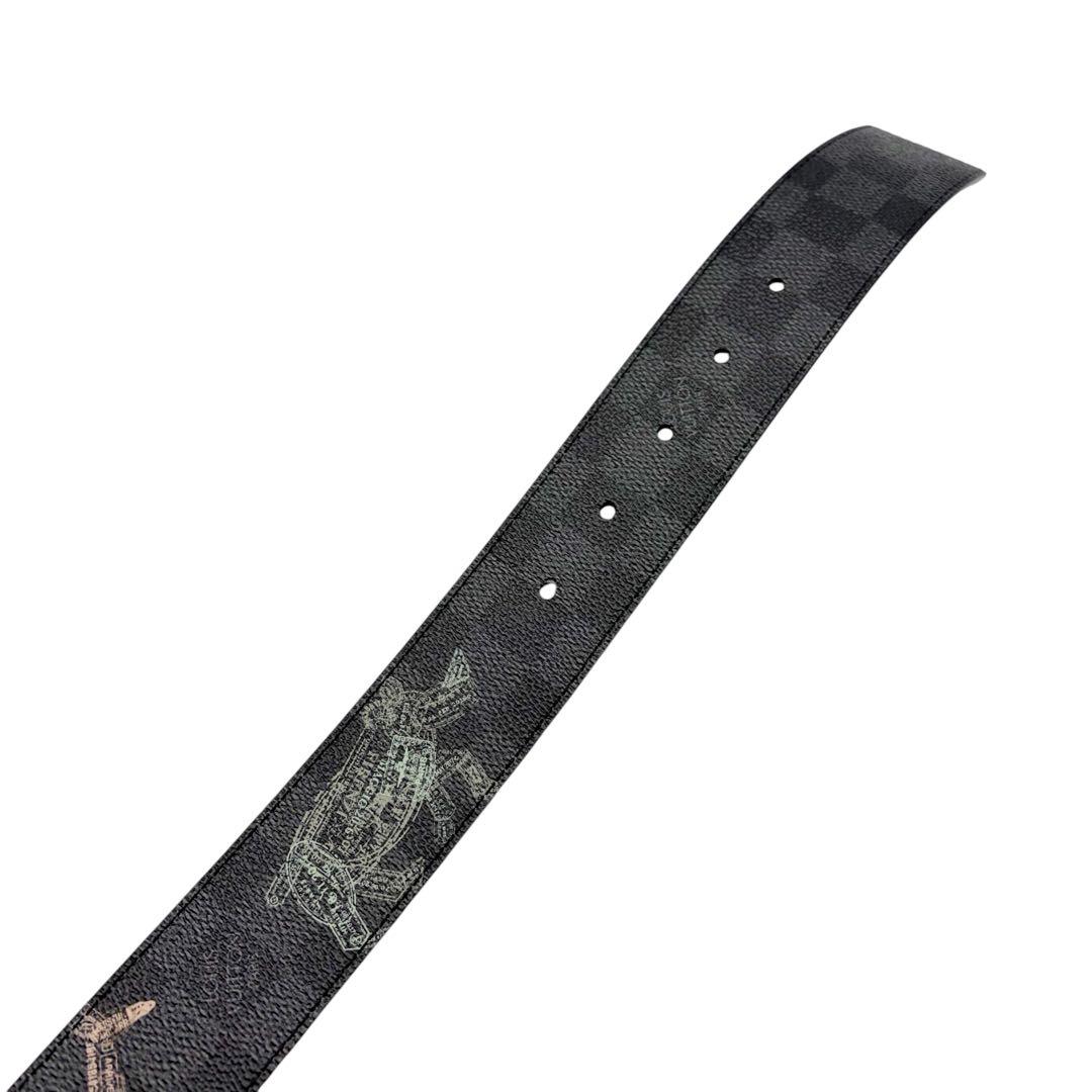 ⭐️美品⭐️ ルイヴィトン ベルト サンチュールLV ダミエグラフィット 6