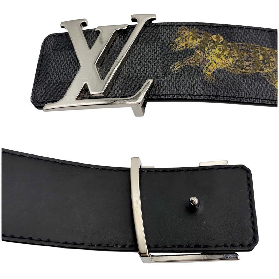 ⭐️美品⭐️ ルイヴィトン ベルト サンチュールLV ダミエグラフィット 10