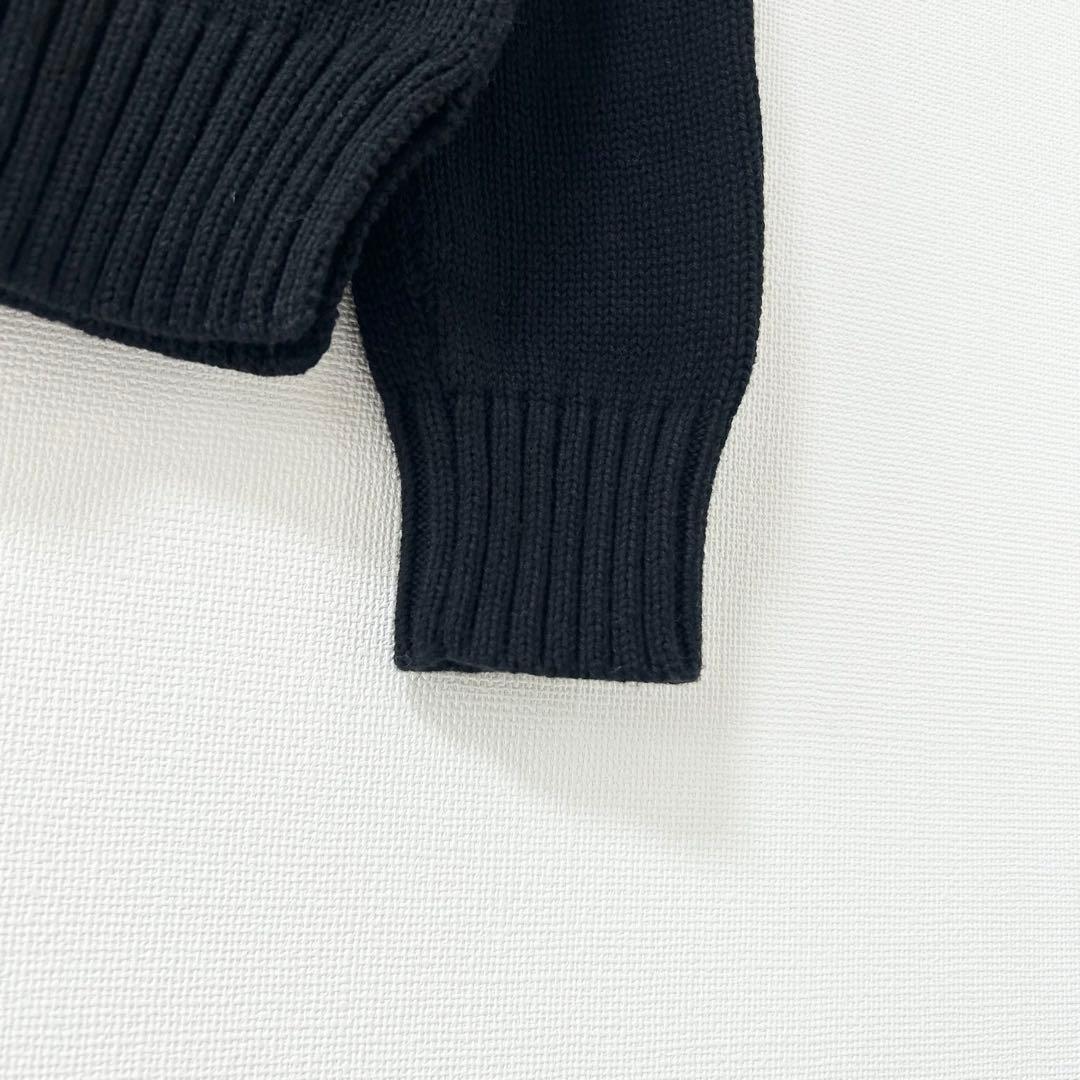 美品✨ラルフローレン　ポロベアニット　ブラック　XS 6