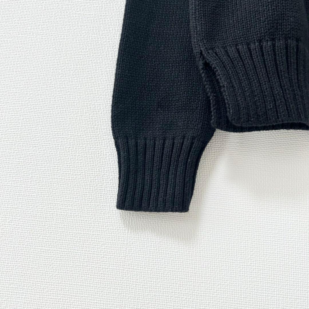 美品✨ラルフローレン　ポロベアニット　ブラック　XS 7