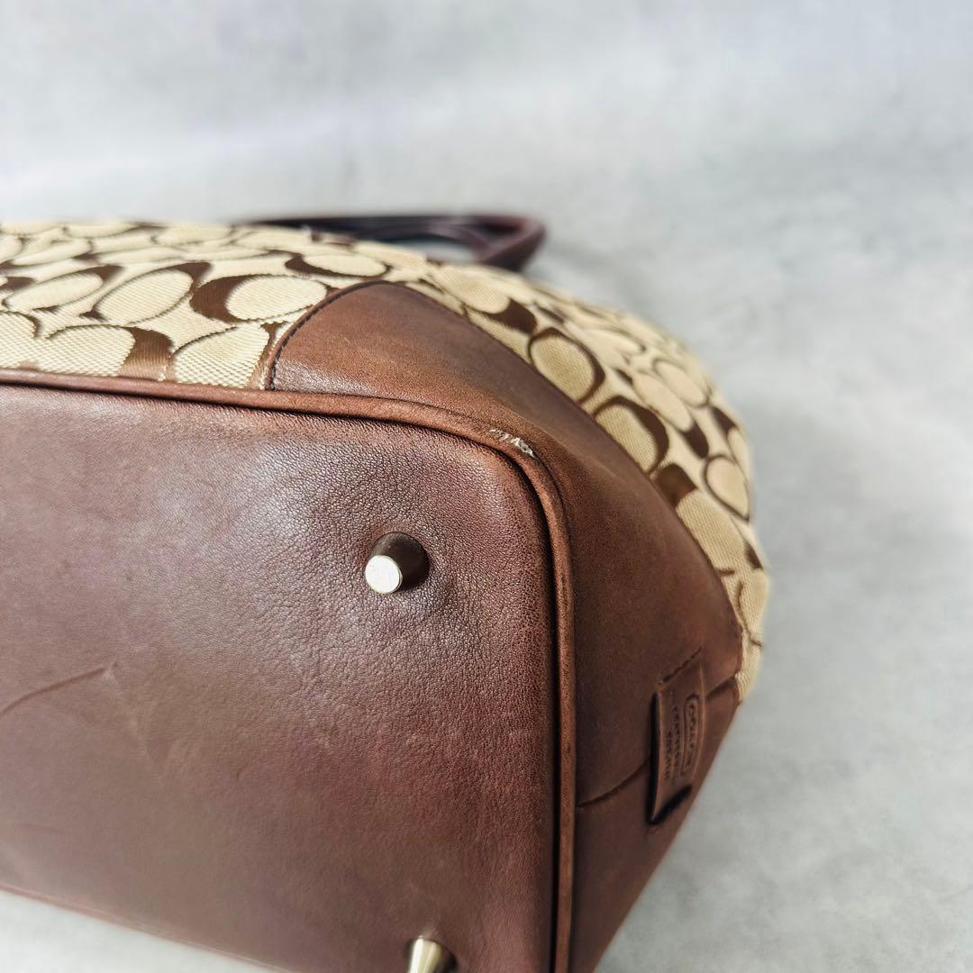 Y2K COACH Signature tote bag 11