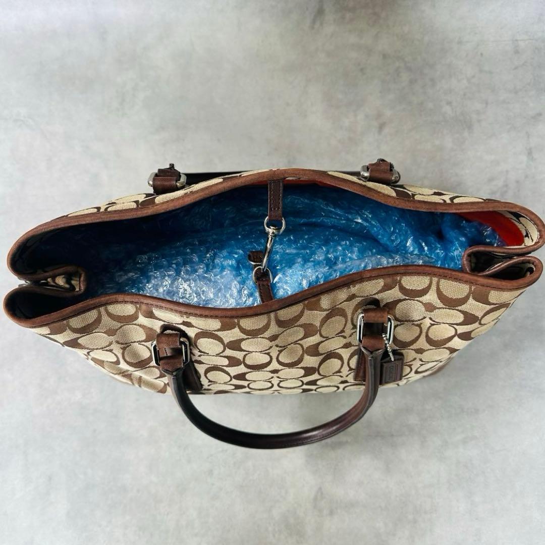 Y2K COACH Signature tote bag 12