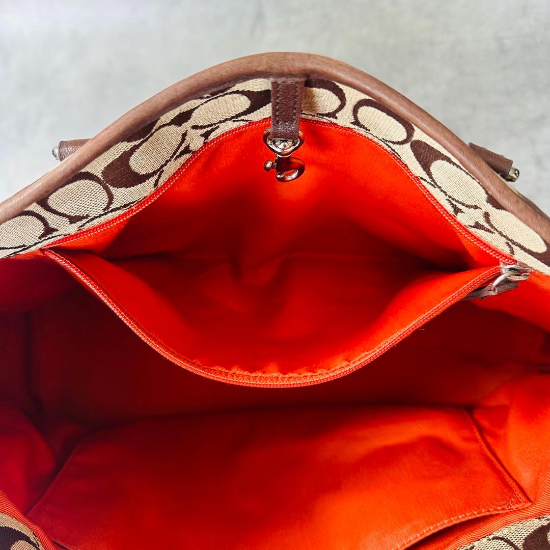 Y2K COACH Signature tote bag 15