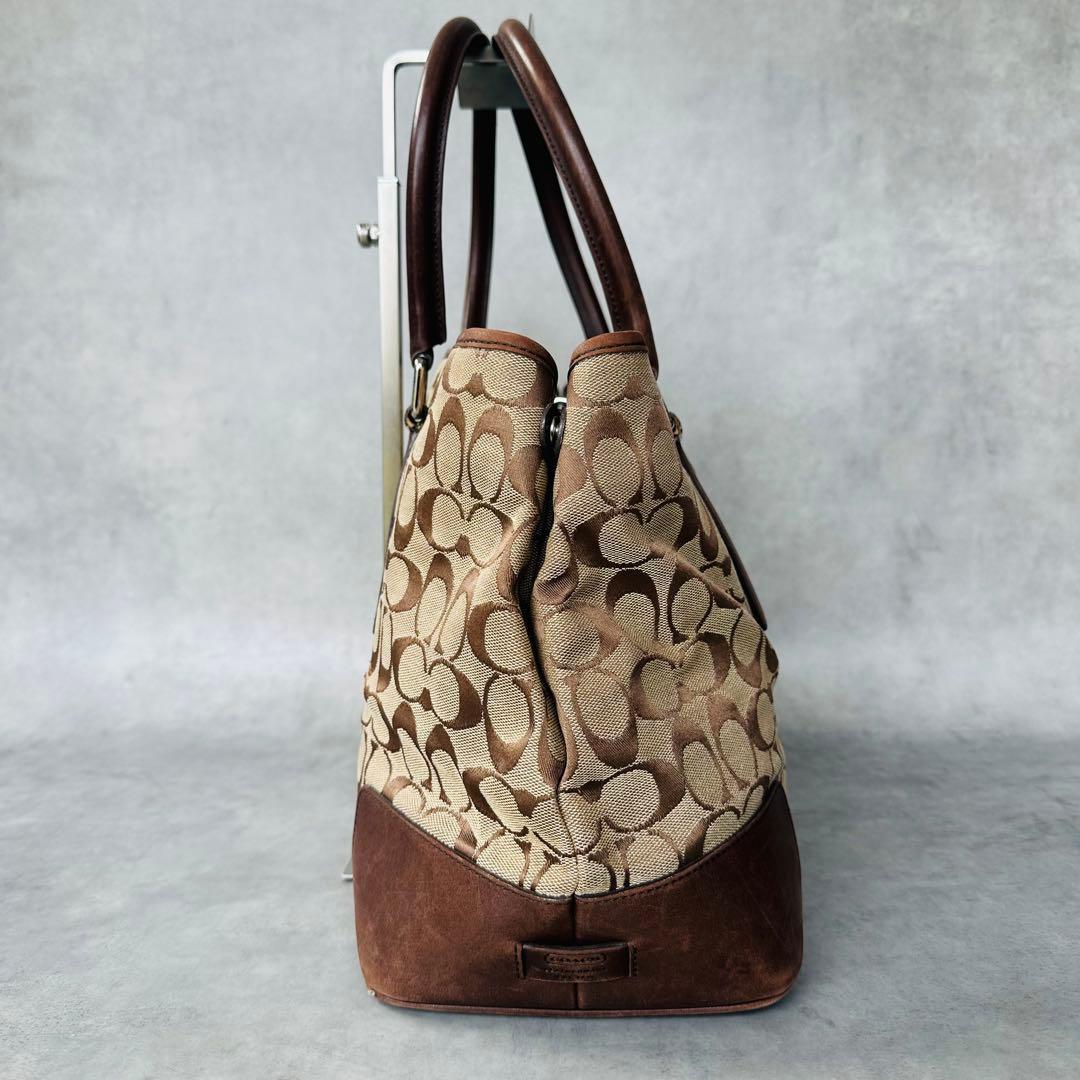 Y2K COACH Signature tote bag 4