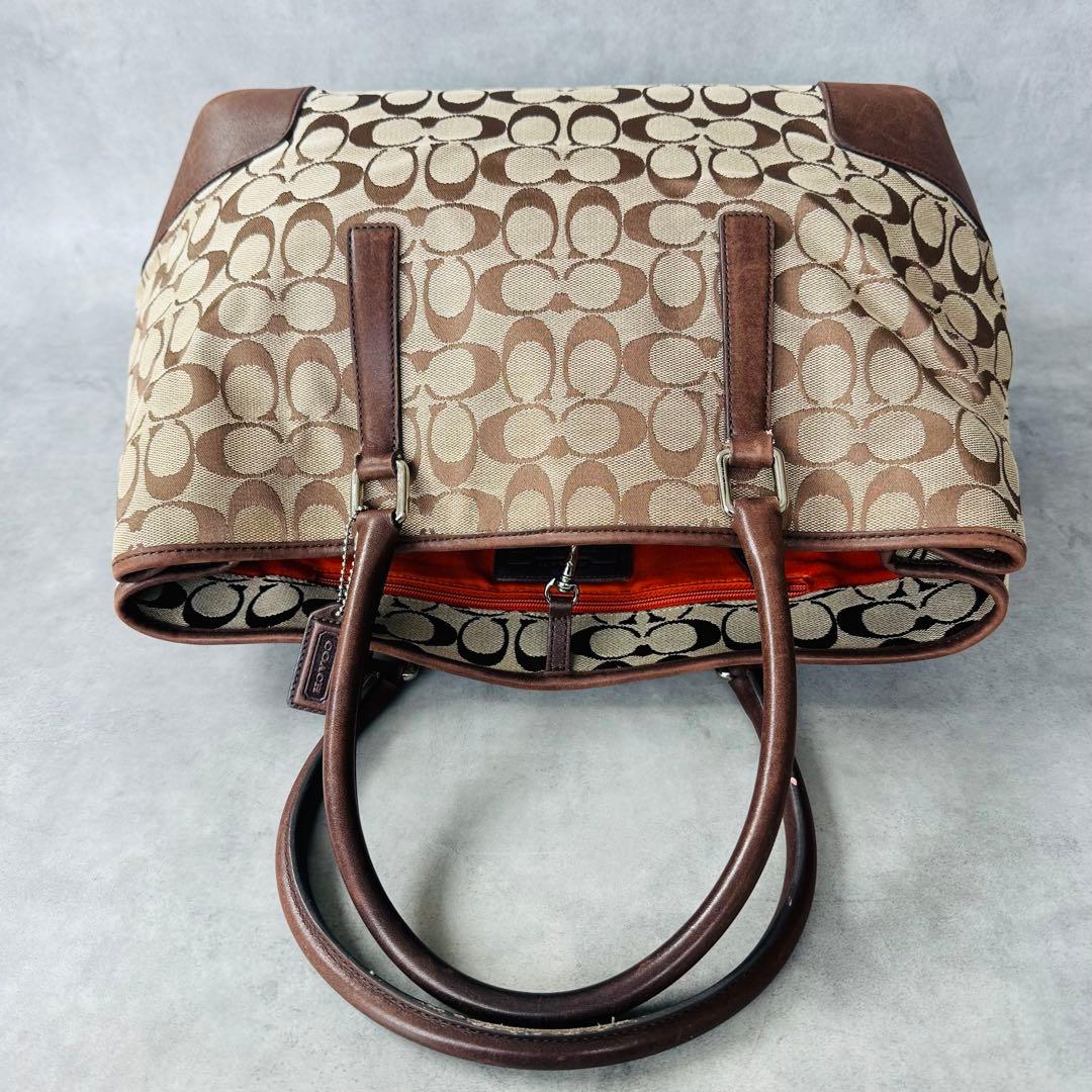 Y2K COACH Signature tote bag 6
