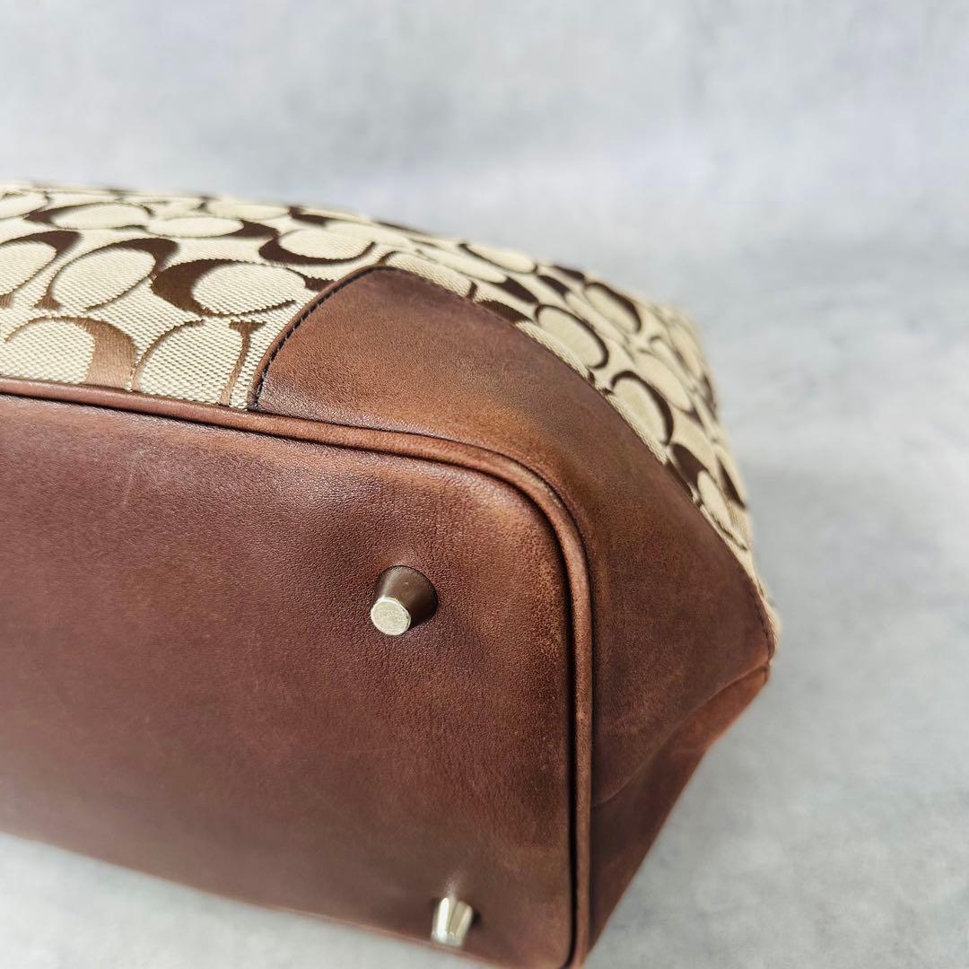 Y2K COACH Signature tote bag 9