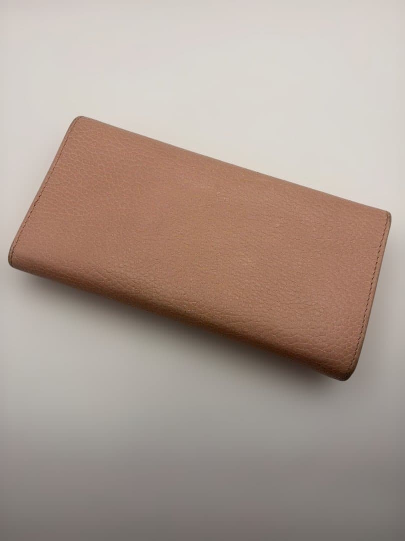 GUCCI 長財布　マーモント　GG エンボスロゴ 3