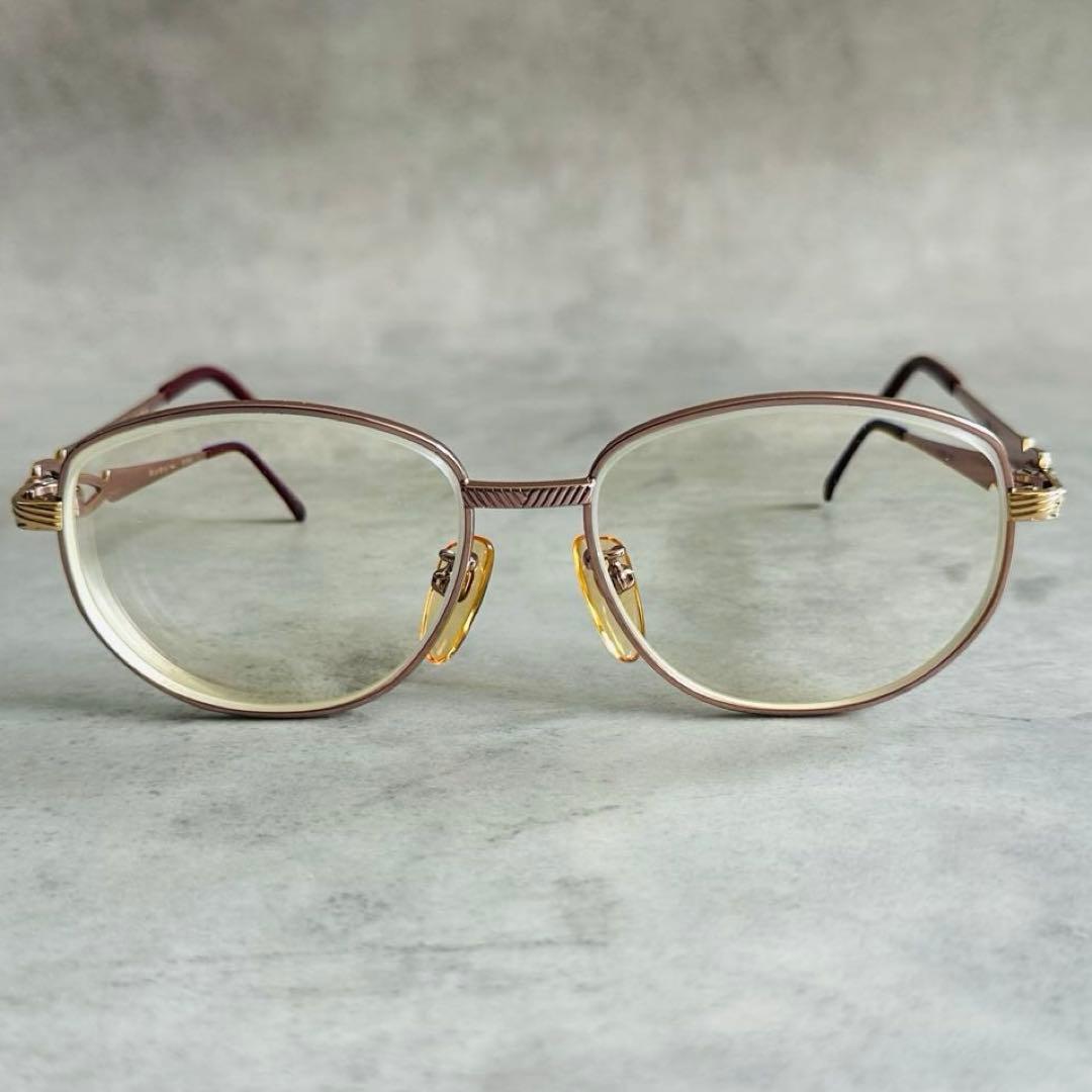 Vintage Yves Saint Laurent YSLロゴ メガネ