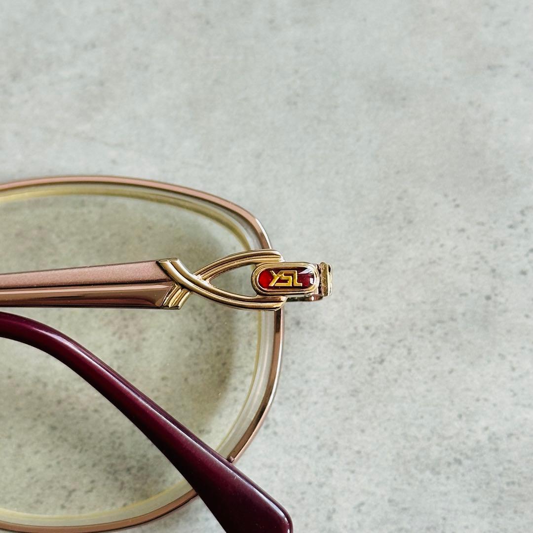 Vintage Yves Saint Laurent YSLロゴ メガネ 11