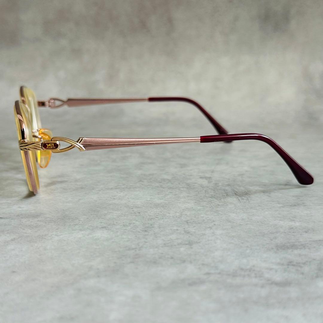 Vintage Yves Saint Laurent YSLロゴ メガネ 3