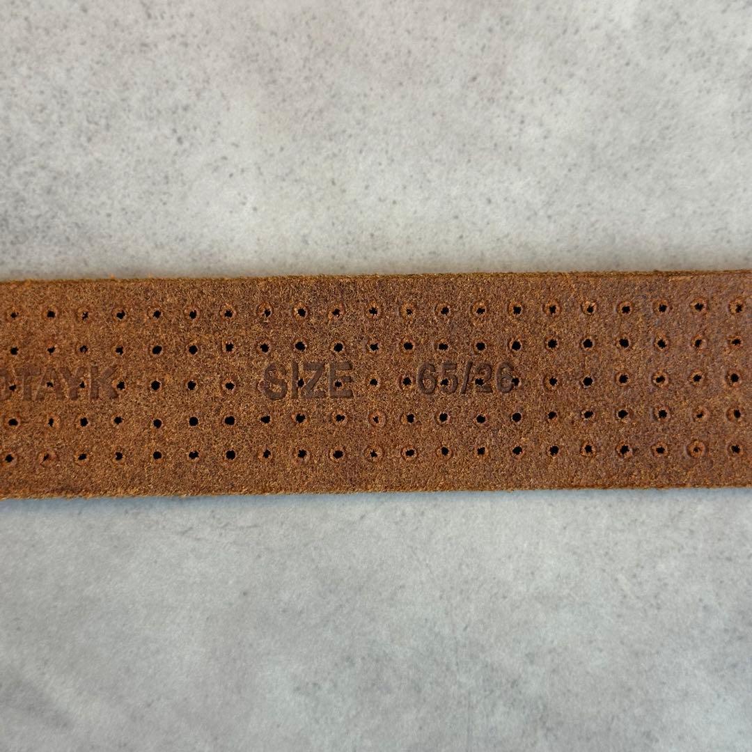 archive DIESEL スタッズ　パンチングメッシュ　レザーベルト 17