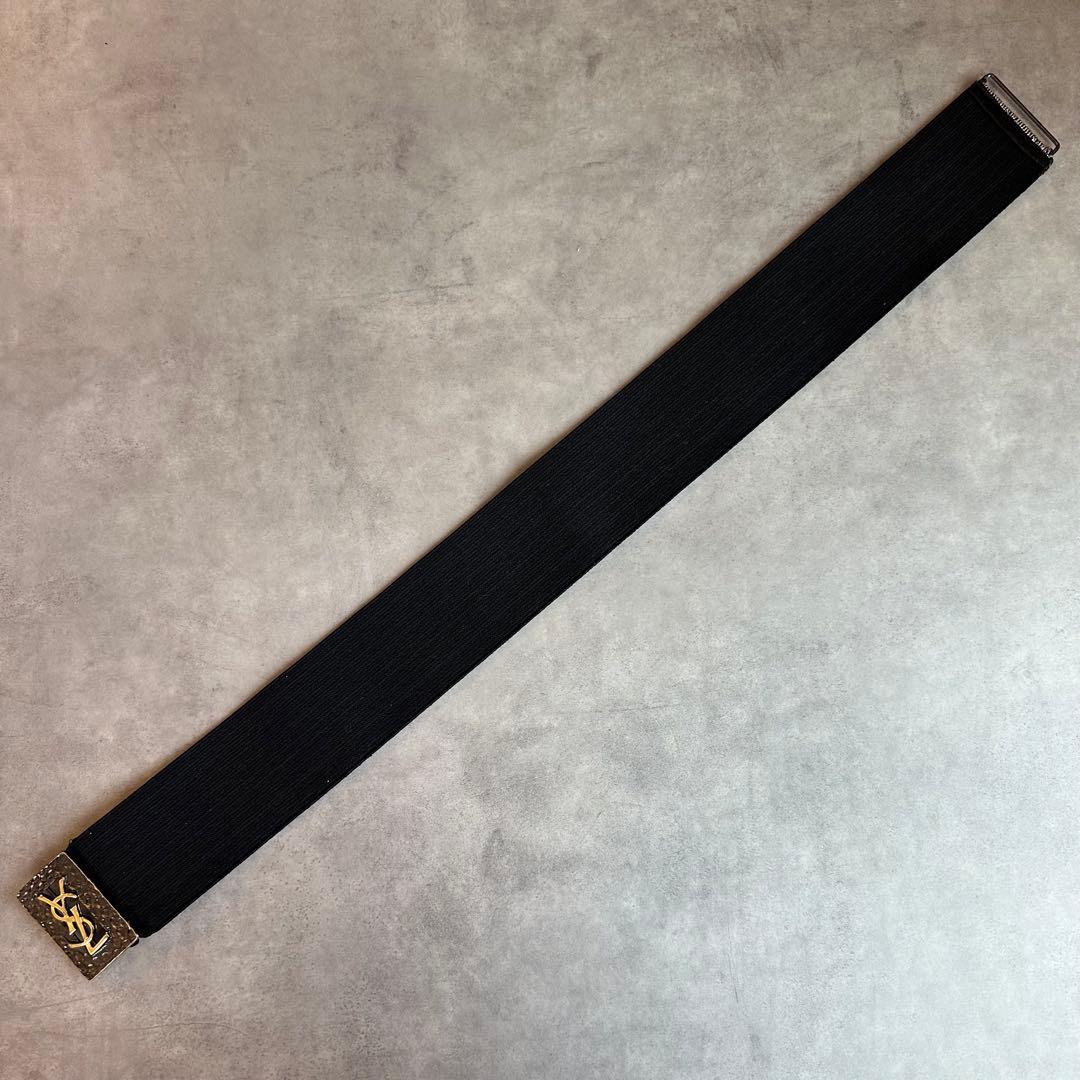 Yves Saint Laurent YSLロゴ ウエストゴムベルト 6