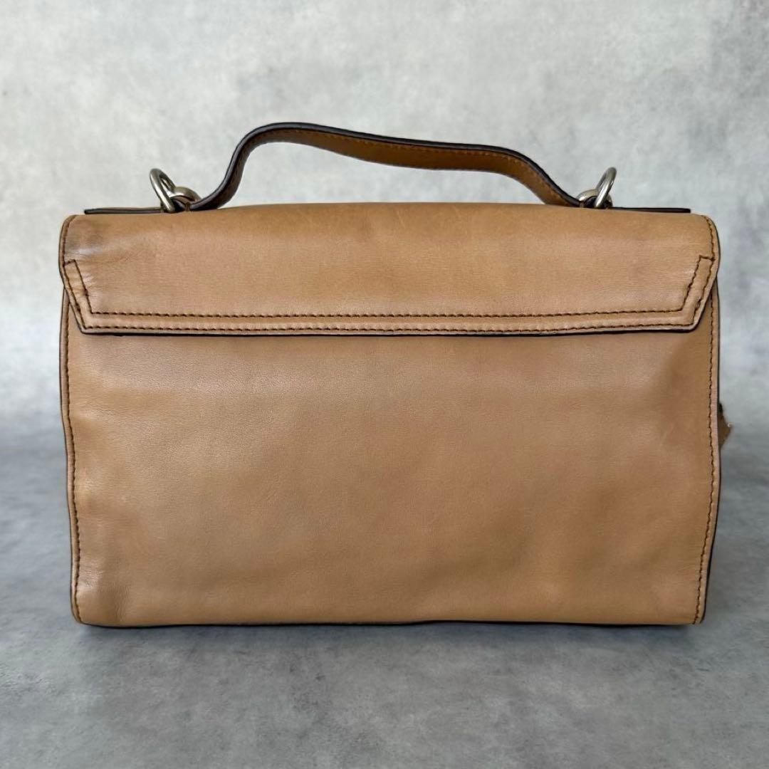 COACH Lacgacy Turn lock Saddle 2way Bag 3