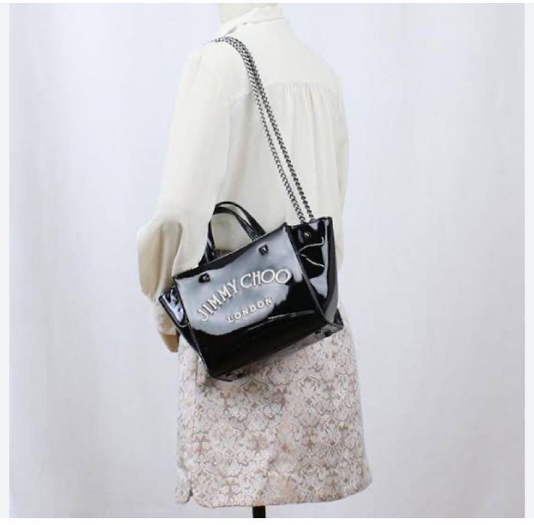 美品✨ ジミーチュウ ヴァレンヌ スモール 2way トートバッグ 11
