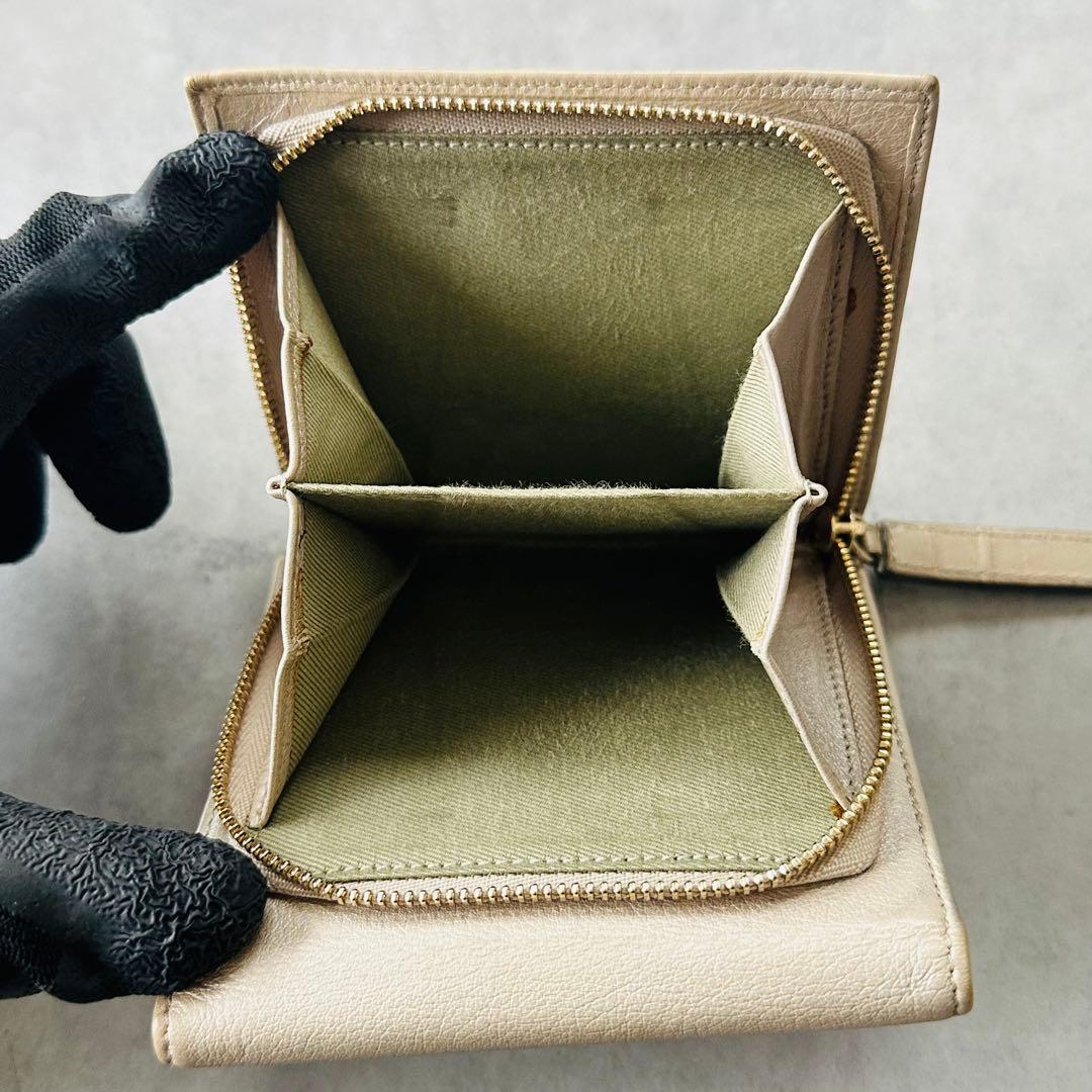 BVLGARI コレツィオーネ エンボスロゴ 二つ折り財布 コンパクトウォレット 12