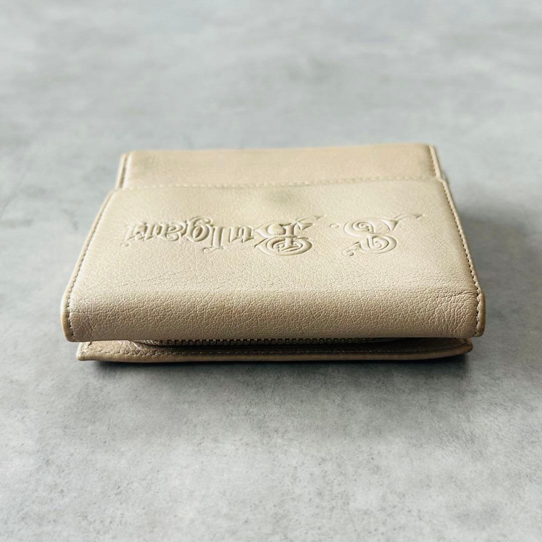 BVLGARI コレツィオーネ エンボスロゴ 二つ折り財布 コンパクトウォレット 5