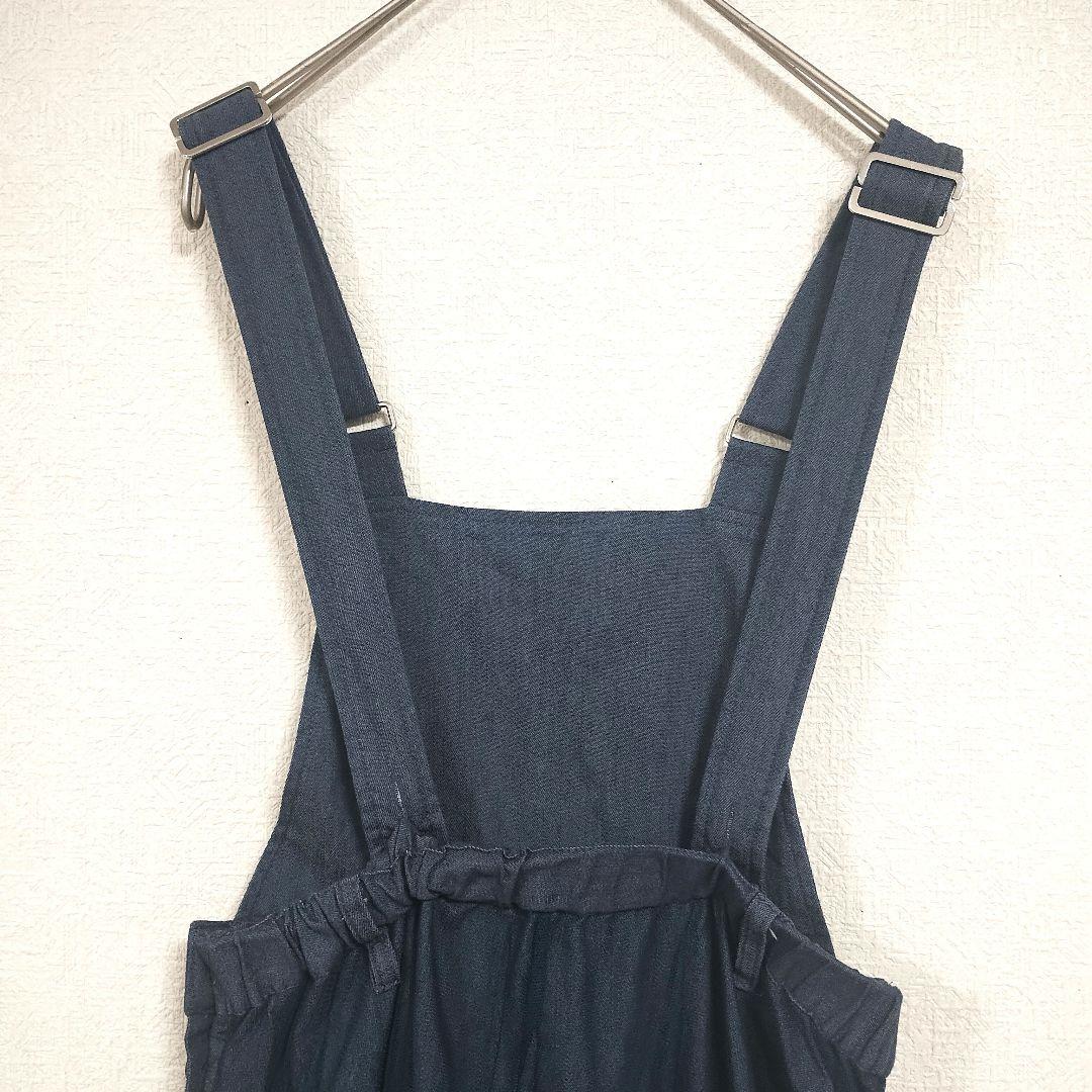 nohea ノヘア ダークネイビー オーバーオール チュールスカート M 7