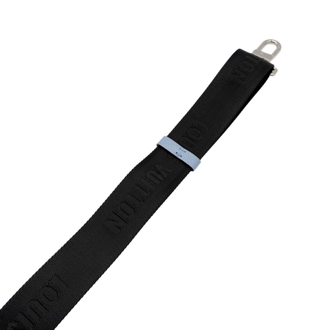 ⭐️未使用⭐️ルイヴィトン ロゴ ショルダーストラップ ブラック ナイロン 6