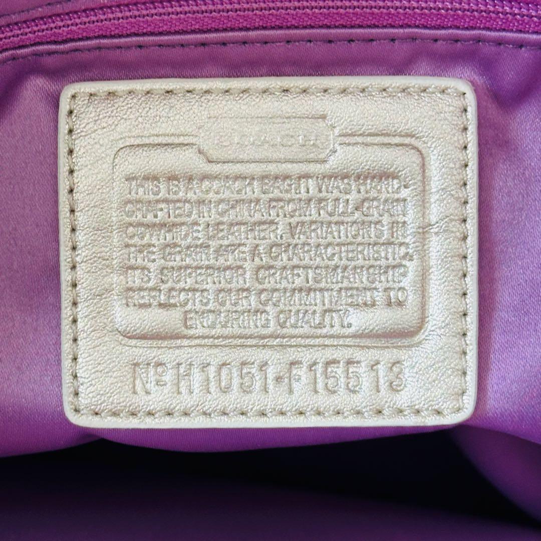 Y2K COACH Ashley Leather 2way Bag 18