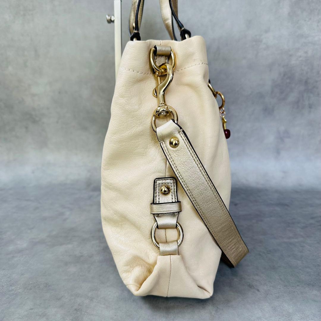 Y2K COACH Ashley Leather 2way Bag 5