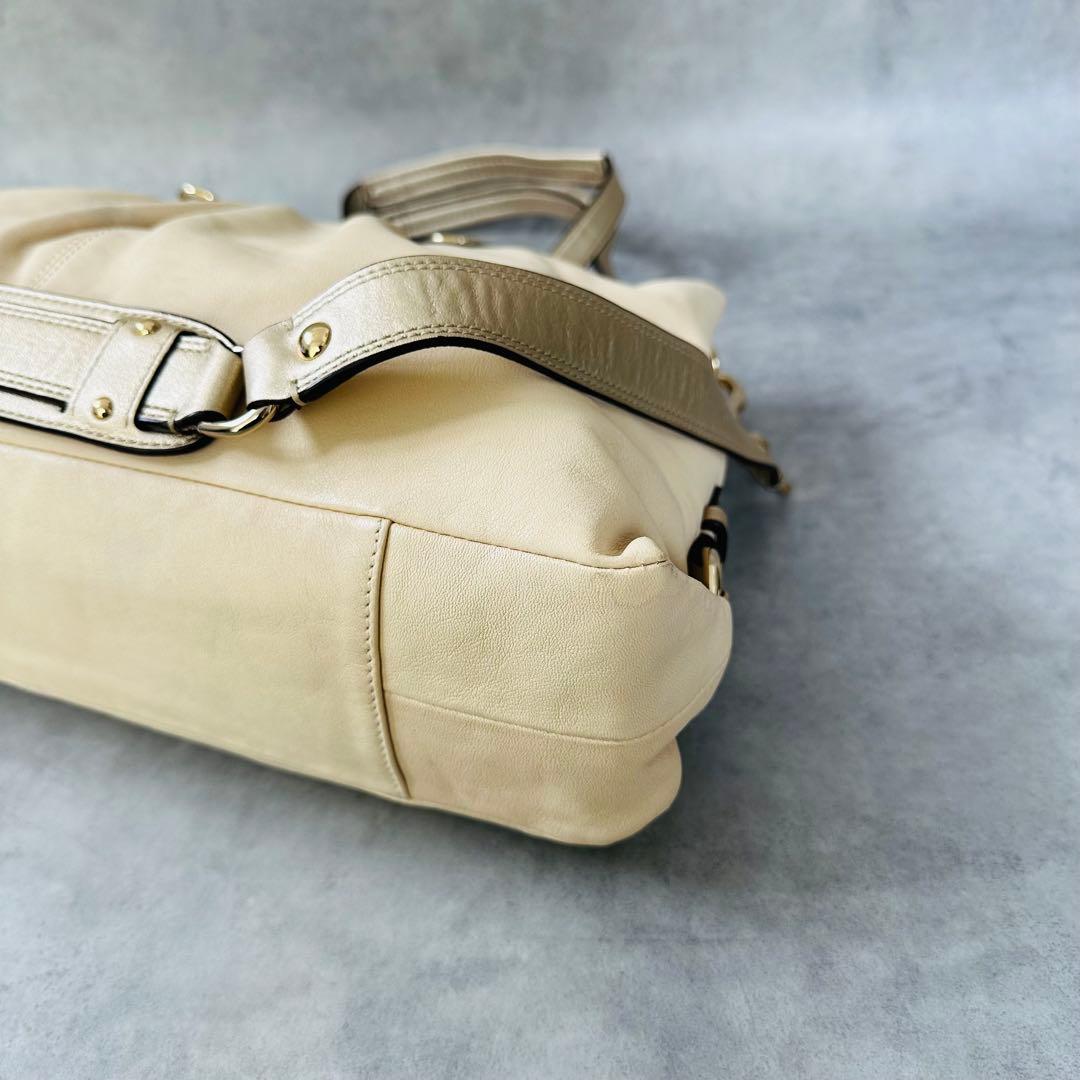 Y2K COACH Ashley Leather 2way Bag 10