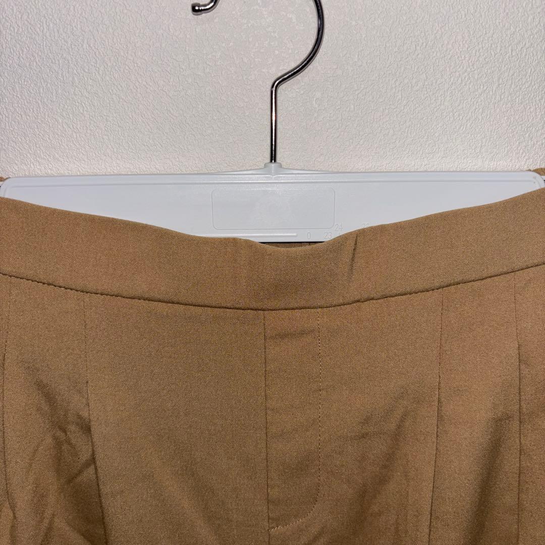 GLOBAL WORK ベージュ スラックステーパードパンツ L d737 3