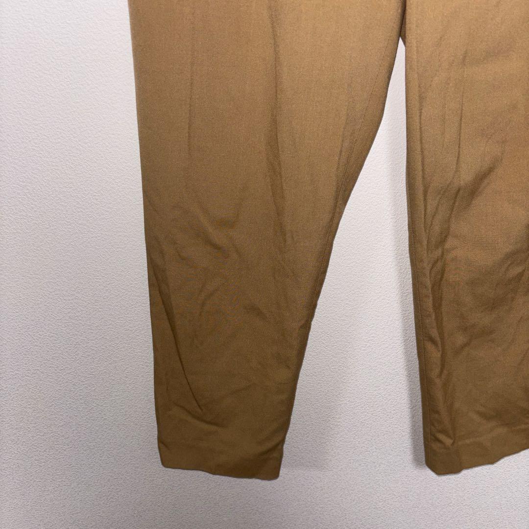 GLOBAL WORK ベージュ スラックステーパードパンツ L d737 6