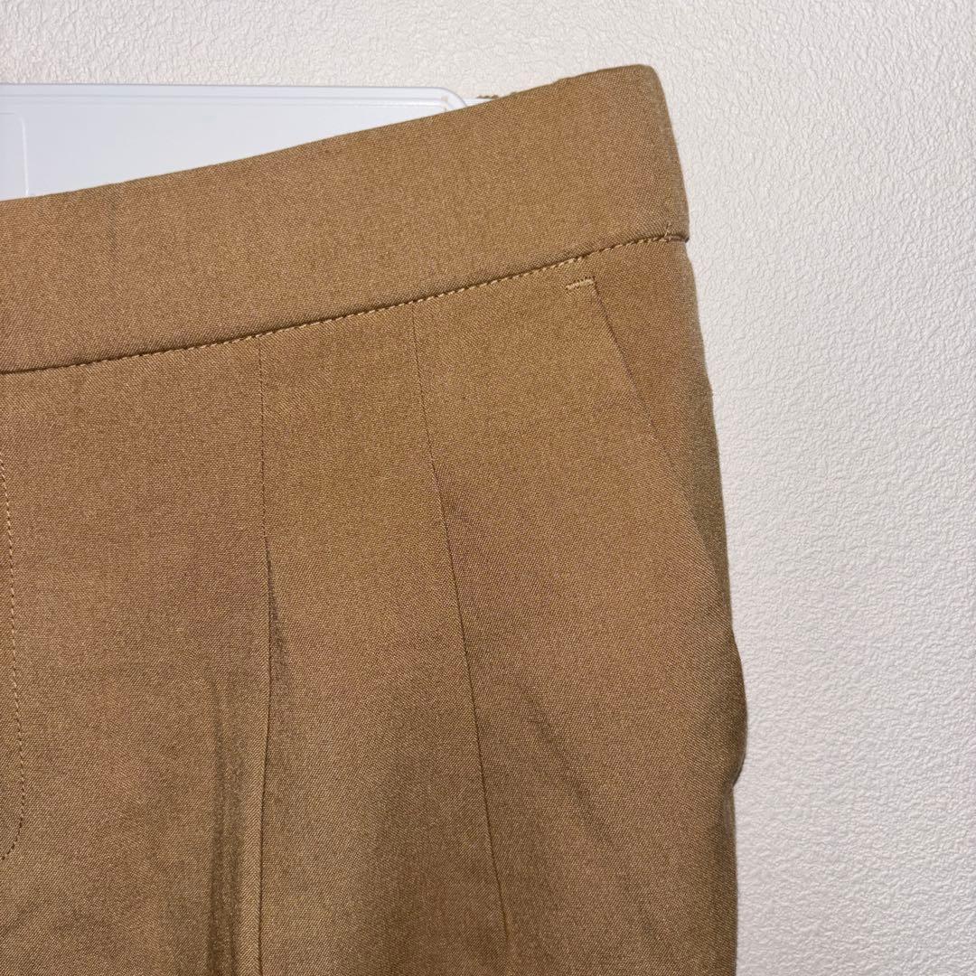 GLOBAL WORK ベージュ スラックステーパードパンツ L d737 7