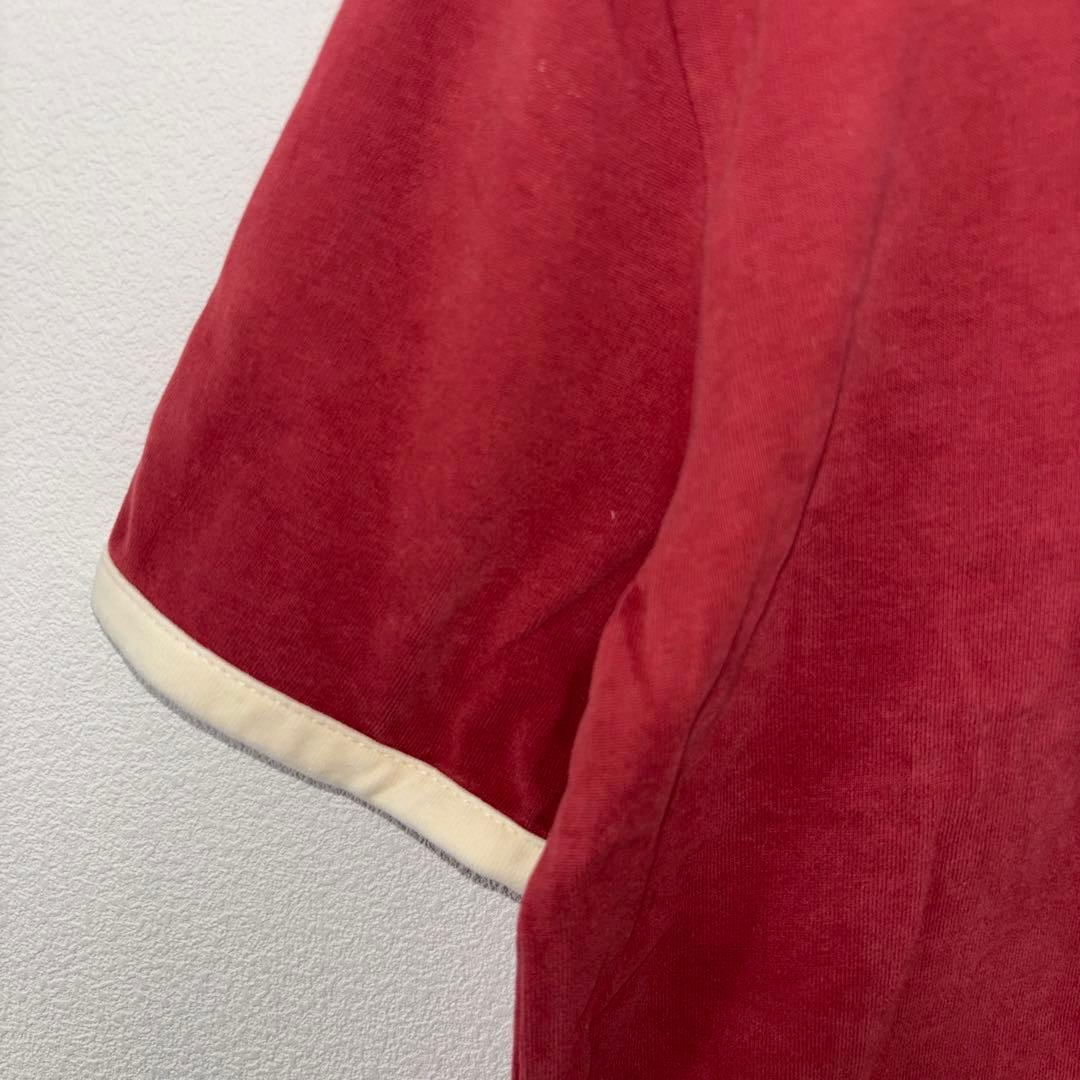 GYDA × KANGOL ワインレッド Tシャツ Fショート丈d695 5