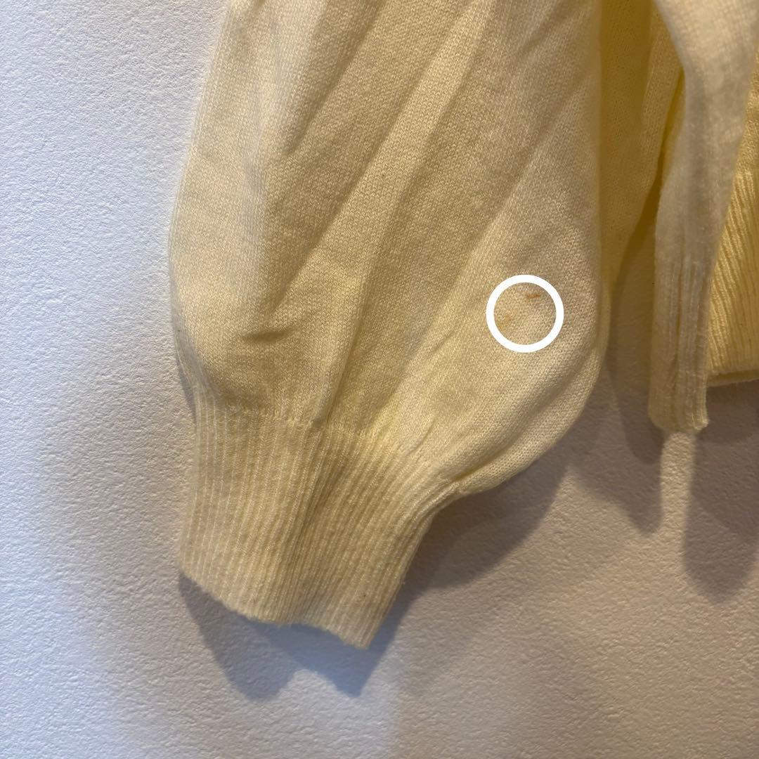 アースミュージックアンドエコロジー ニット バルーン袖 アイボリー 4